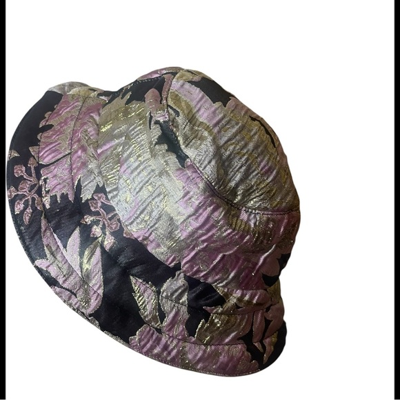 NWTS Anthropologie Brocade Bucket Hat ONE SIZE main image 2
